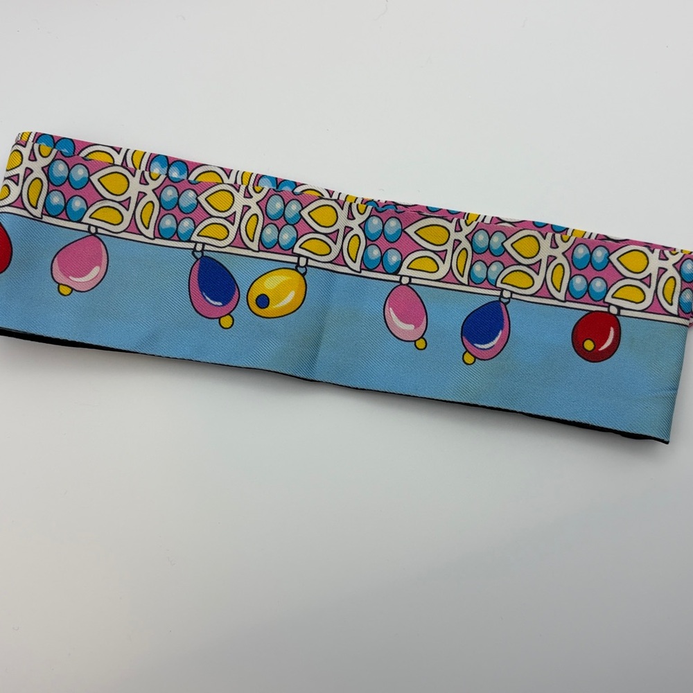 Hermes multicolor Twilly Scarf - Picture 11 of 11